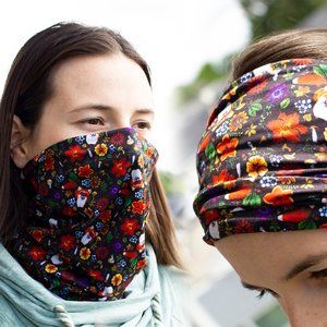 Fox in the forest BUFF | face mask | scarf | hat